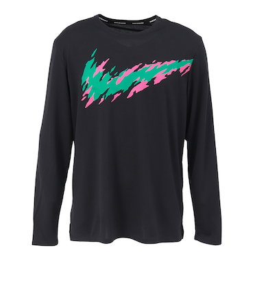 ナイキ(NIKE)ドライフィット UV マイラー ロングスリーブ ランニングトップ HV2661-010