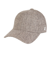 エルケクス（ELKEX）キャップ Eロゴグレンチェックキャップ ベージュ EKM5FA0027 BEG スポーツキャップ チェック