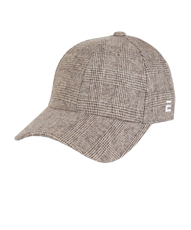 エルケクス（ELKEX）キャップ Eロゴグレンチェックキャップ ベージュ EKM5FA0027 BEG スポーツキャップ チェック