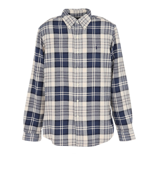 CUSTOM FIT BRUSHED フランネルシャツ MNPOWOV16823811101