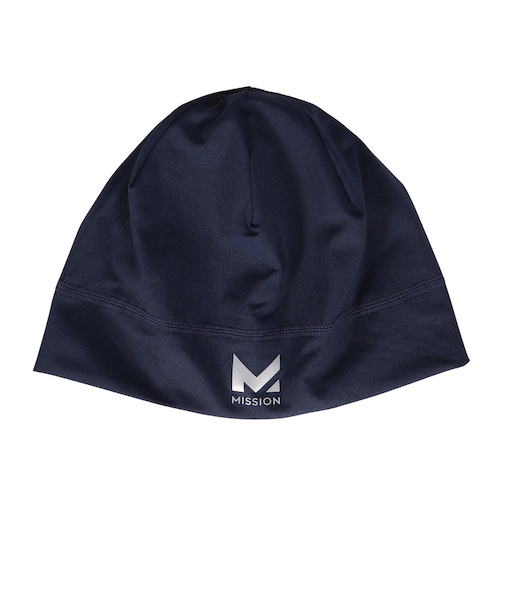 ミッション（MISSION）キャップ VaporActive パフォーマンスビーニー 紺 111109 ビーニー 帽子 ドライ 冷感
