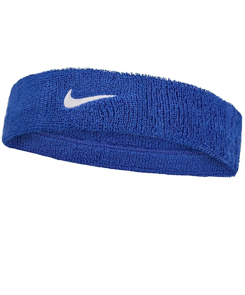 ナイキ（NIKE）スウッシュ クラシック ヘッドバンド 青 ブルー BN1000-400
