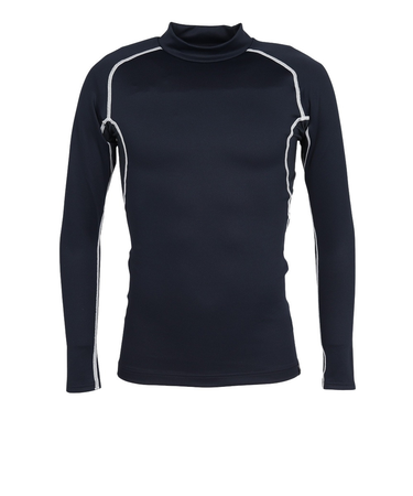 デュアリグ（DUARIG）ヒートクロス 長袖モックネック 5F0005-AHET-786ES BKxGY