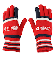 手袋 ベーシックニットグローブ 両手用 赤 WG5F0005-WA900-GRST RED 防寒 寒さ対策