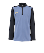 ナイキ（NIKE）サッカーウェア ジュニア ドライフィット ロングスリーブ 1/4ジップ トップ HJ3721-491