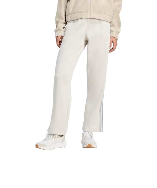 アディダス(adidas)ホリデー スリーストライプス フリース裏起毛 オープンヘムパンツ JVI83-JM1887