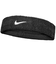 ナイキ（NIKE）スウッシュ クラシック ヘッドバンド ブラック×ホワイト BN1000-010