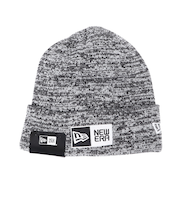 ニューエラ（NEW ERA）帽子 ニットキャップ カフニット ボックスロゴ エンブロイダリー ブラックホワイト 14670108