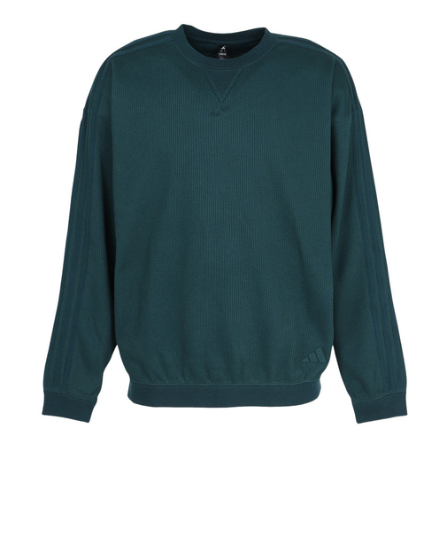 アディダス(adidas)ルーズフィット ワッフル スウェット SX224-KG0779