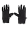 クー（Coo.）手袋 ストレッチ グローブ 両手用 黒 ブラック M-Lサイズ 901CO5SN0006 BLK 防寒 防寒小物 あったか スマホ操作 指だし