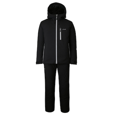 フェニックス(PHENIX)スキーウエア ソリッドカラーツーピース 上下セット PSM252P41BLACK