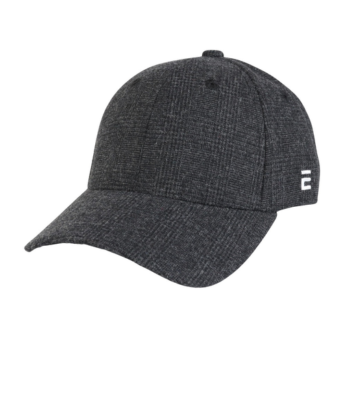 エルケクス（ELKEX）キャップ Eロゴグレンチェックキャップ 黒 55-59cm EKM5FA0027 BLK スポーツキャップ チェック