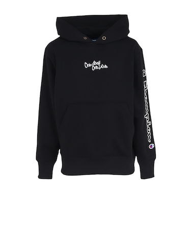 チャンピオン(CHAMPION)バスケットボールウェア ジュニア ミニ フーデッドスウェットシャツ CK-CB117 090