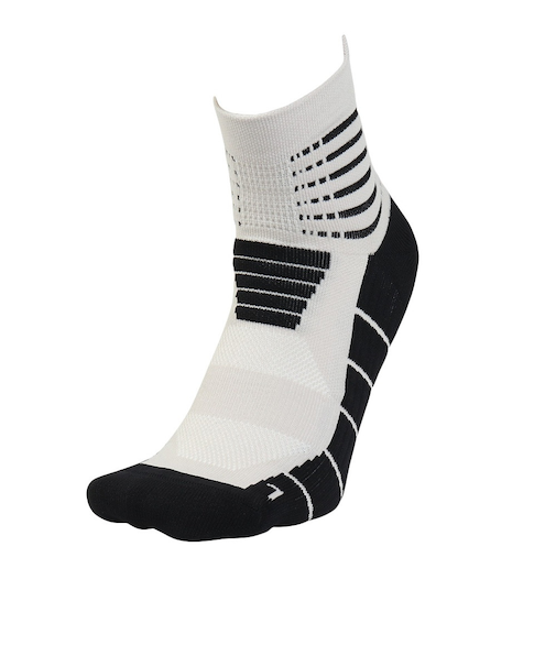 デュアリグ（DUARIG）ソックス サポート ミドル 1足組 グレー 25.0cm 5F0030-WASK-894GSA GRY 靴下 スポーツ クルー丈