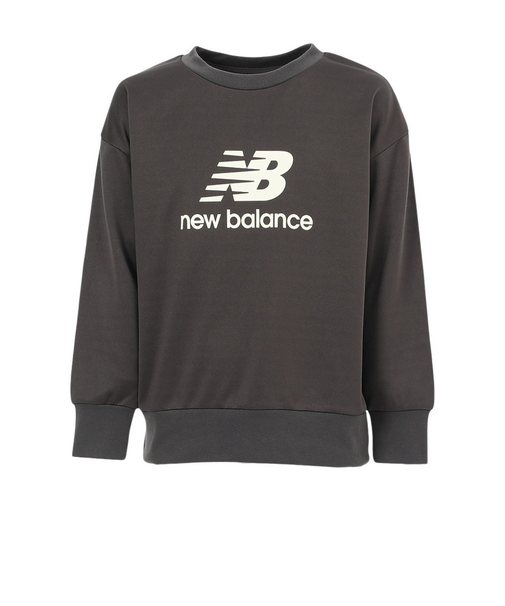 ニューバランス（new balance）ジュニア ライトスウェットクルーネック ABT55561BLK