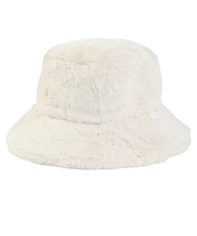 エルケクス（ELKEX）帽子 イヤーカバーショートファーハットアイボリー EKL5FA0035 IVR バケットハット ボア素材 防寒