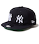 ニューエラ（NEW ERA）キャップ 950 ソフトバックラム MLB ダブルロゴ ニューヨーク・ヤンキース クーパーズタウン 紺 14667801