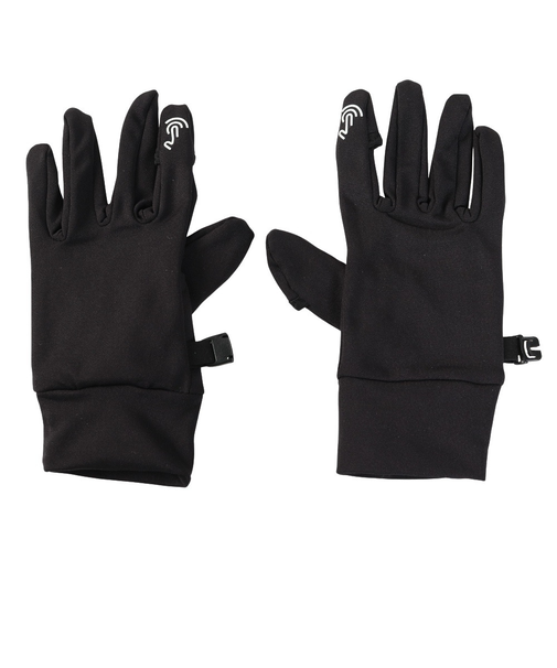 クー（Coo.）手袋 ジュニア ストレッチ グローブ 両手用 黒 ブラック JM JL 902CO5SN0007 BLK 防寒 防寒小物 あったか スマホ操作…