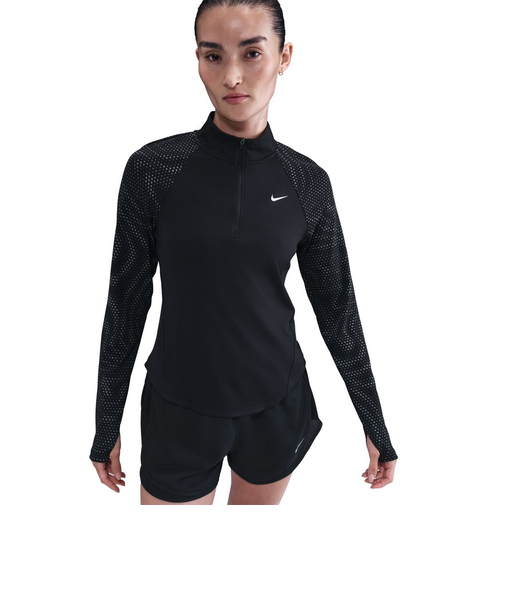 ナイキ（NIKE）テンポ ドライフィット FLSH ハーフジップ 長袖トップス HV2997-010