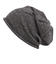 クー（Coo.）帽子 ニットキャップ 軽量ビッグビーニー チャコールグレー 897CO5ST0037 CGRY
