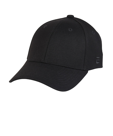 エルケクス（ELKEX）帽子 黒 ブラック Eロゴギャバジンキャップ EKM5FA0024 BLK