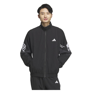 アディダス（adidas）ワーディングパック ルーズフィット メッシュ裏地付き ウーブンジャケット WM005-KA1265