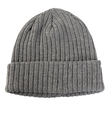 エルケクス（ELKEX）ニットキャップ ボリュームリブカフワッチ グレー EKM5FA0032 GRY ニット帽 防寒 寒さ対策