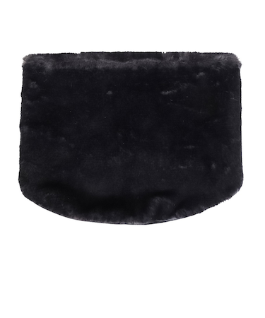 クー（Coo.）ボリュームファーネックウォーマー 黒 ブラック 900CO5ST0035 BLK 防寒小物