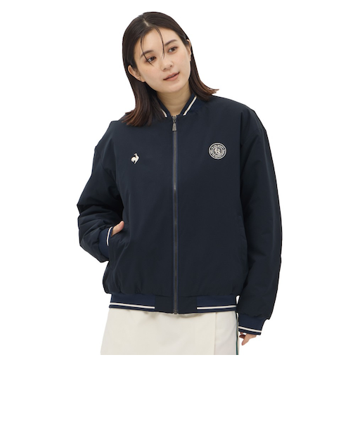 ルコックスポルティフ（lecoqsportif）中わたブルゾン LU5FJK70L NV00
