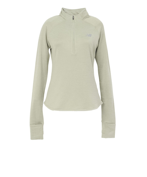 ニューバランス（new balance）アスレチック ヒートグリッド ハーフジップトップス WT43200GSH