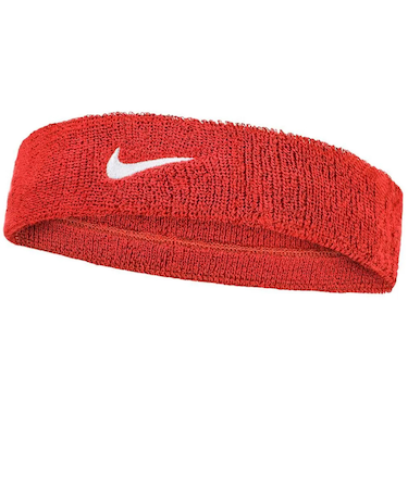 ナイキ（NIKE）スウッシュ クラシック ヘッドバンド 赤 レッド BN1000-610