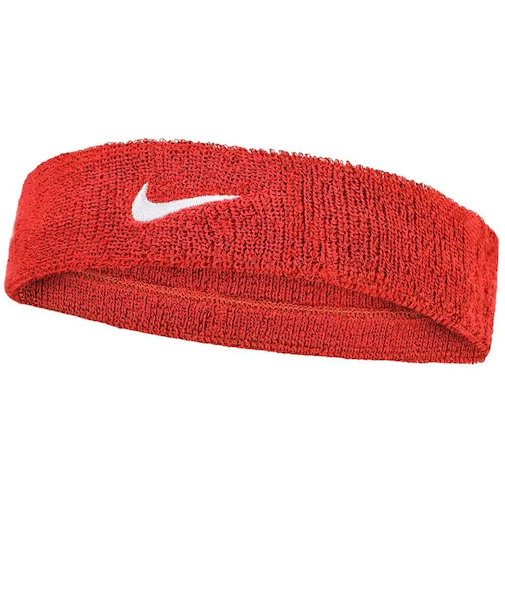 ナイキ（NIKE）スウッシュ クラシック ヘッドバンド 赤 レッド BN1000-610