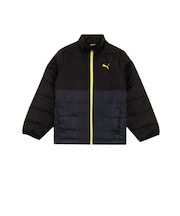 プーマ（PUMA）ジュニア アクティブ スポーツ パデッド ジャケット 689981 01 BLK