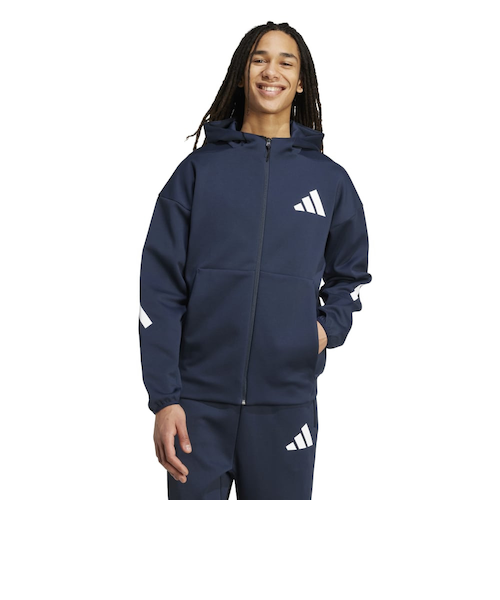 アディダス（adidas）Z.N.E. フルジップ フード付きトラックジャケット