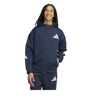 アディダス（adidas）Z.N.E. フルジップ フード付きトラックジャケット KTJ50-JW4718