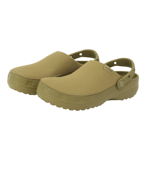 クロックス(crocs)サンダル クラシック クラフテッド クロッグ カーキ 211354-3UA スポーツサンダル カジュア… クロックス（crocs）サンダル クラシック クラフテッド クロッグ