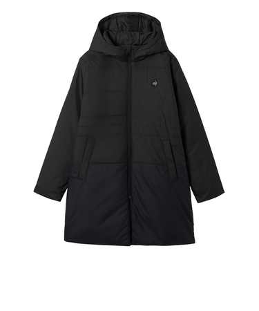 ルコックスポルティフ（lecoqsportif）中わたロングコート LT5FWB81L BK00