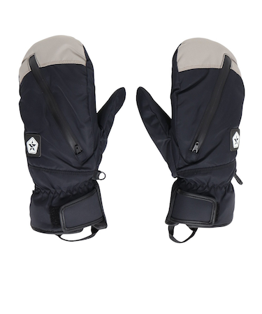 セッションズ（SESSIONS）ウインター ジッパーミトングローブ 25020302 BLK