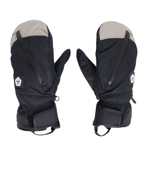 セッションズ（SESSIONS）ウインター ジッパーミトングローブ 25020302 BLK