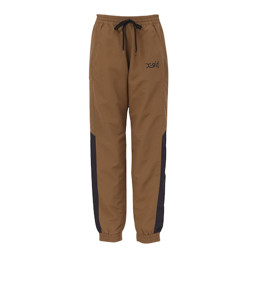 エックスガール（X-gir）ワインドアップ パンツ 155253031001-BROWN
