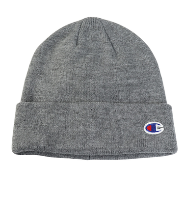 チャンピオン-ヘリテイジ(CHAMPION-HERITAGE)ニットキャップ ワンポイントロゴ グレー 57-59cm C8-C714C 070 ニット帽