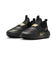 ナイキ(NIKE)ジュニアスニーカー スポーツシューズ フレックス ランナー 4 ブラック ゴールド IM6736-001 カジュアル シューズ