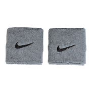 ナイキ(NIKE)リストバンド スウッシュ クラシック 2P グレー BN3000-005