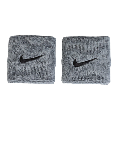 ナイキ（NIKE）リストバンド  スウッシュ クラシック 2P グレー BN3000-005