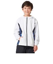 ジュニア 絶耐撥水 ヒートクロスレイヤー マジックサーモ BSMESH BXブレーカーシャツ WB5F0005-TR856-GRSD WHT