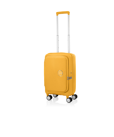 アメリカンツーリスター(American Tourister)キャリーバッグ スピナー55 イエロー 約33(42)L 156737-20 機内持ち込み可