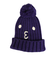 クー（Coo.）帽子 ジュニア ニットキャップ ポンポンカフワッチ 899CO5ST0027 PUL