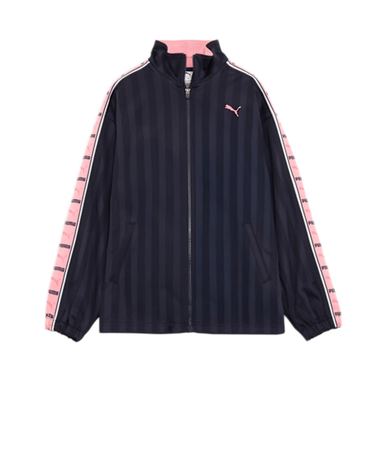 プーマ（PUMA）トレーニング シャドウ ストライプ ニット ジャケット 527754 71 NVY