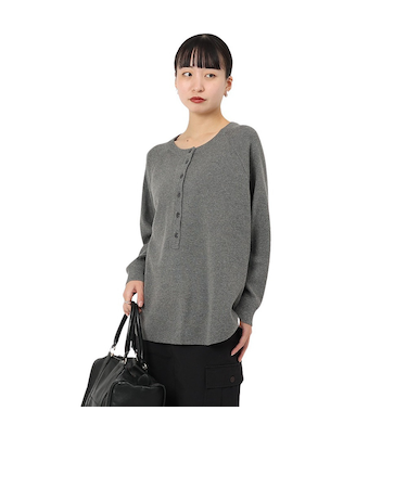 エルケクス（ELKEX）長袖 HENRY ニット EKL5FA0018 CGRY