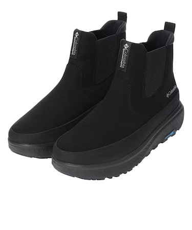 コロンビア（Columbia）ブーツ カジュアルシューズ イエローテイル アイスマジック サイドゴア ウォータープルーフ ブラック YU1945 010